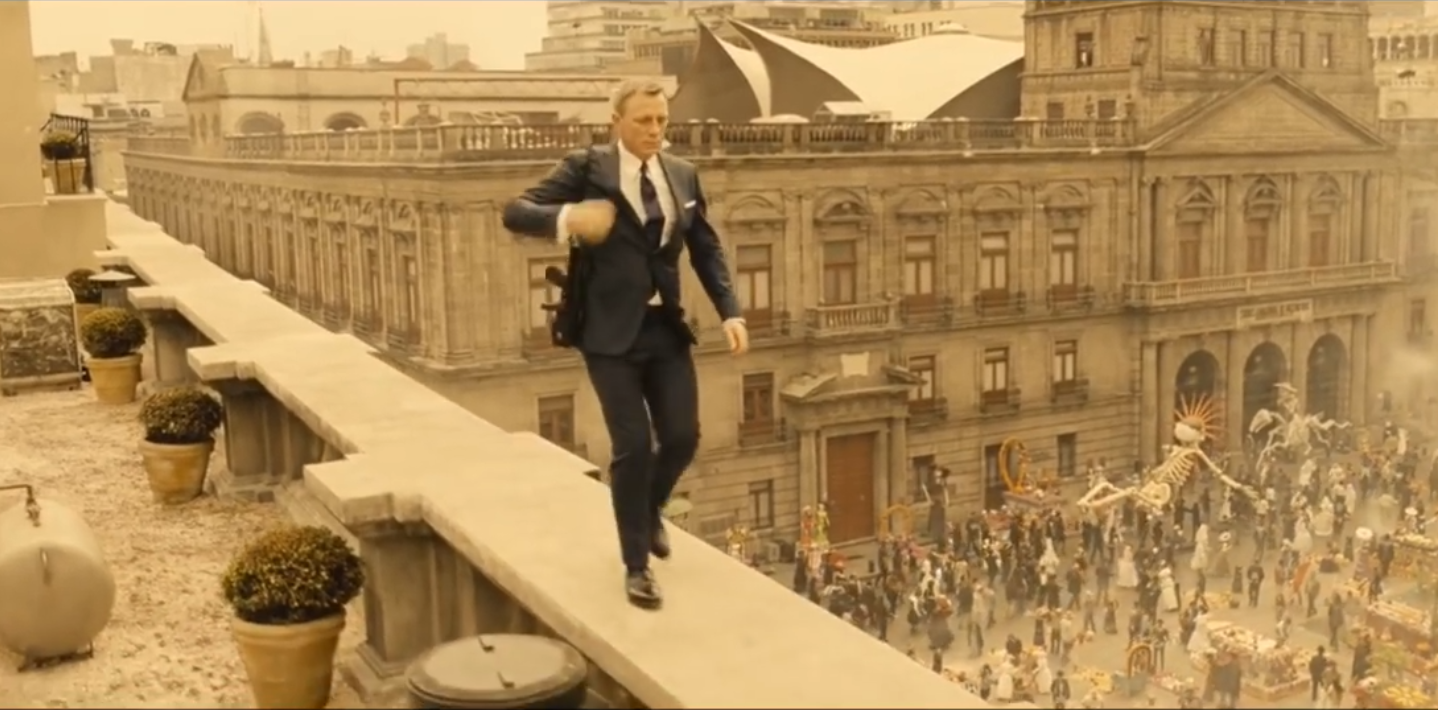 The video player recovering from the artefacts after finding a key frame. Courtesy: A still from the film 'Spectre'. Copyrights belong to the respective owners including Columbia Pictures Industries, Inc, Metro-Goldwyn-Mayer Studios Inc, Eon Productions Ltd and Danjaq, LLC